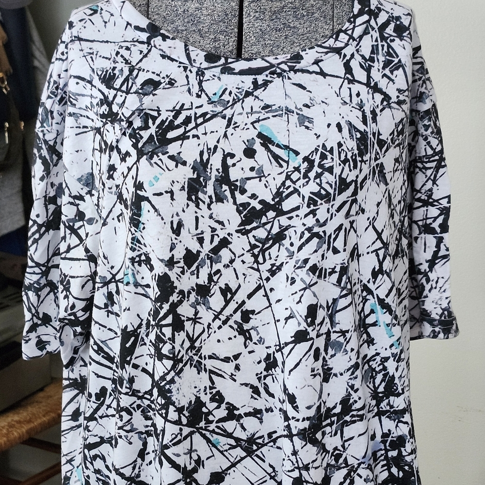 Abstract Art T-Shirt by Artistix Greg Polisseni XL